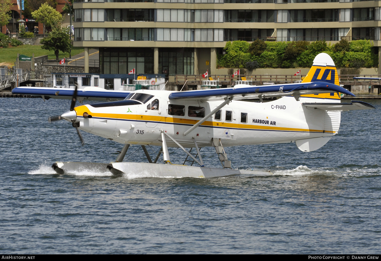 Aircraft Photo of C-FHAD | Vazar DHC-3T Turbine Otter | Harbour Air | AirHistory.net #131967