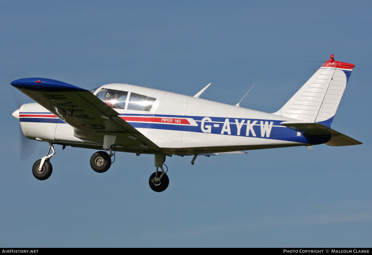 Aircraft Photo of G-AYKW | Piper PA-28-140 Cherokee C | AirHistory.net #131968