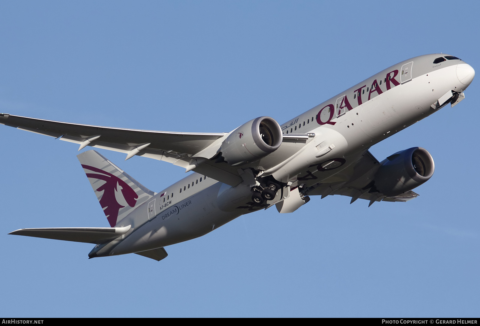 Aircraft Photo of A7-BCW | Boeing 787-8 Dreamliner | Qatar Airways | AirHistory.net #131978