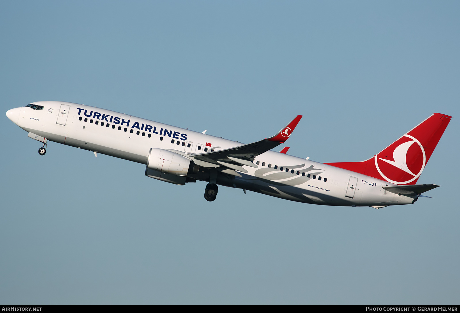 Aircraft Photo of TC-JGT | Boeing 737-8F2 | Turkish Airlines | AirHistory.net #131996