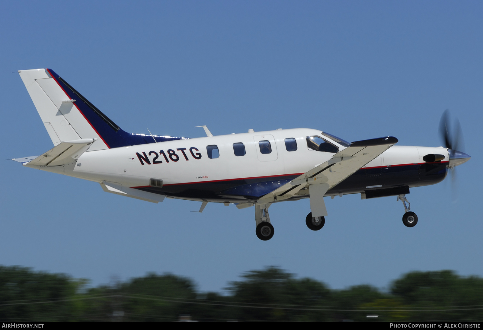 Aircraft Photo of N218TG | Socata TBM-700 | AirHistory.net #132002