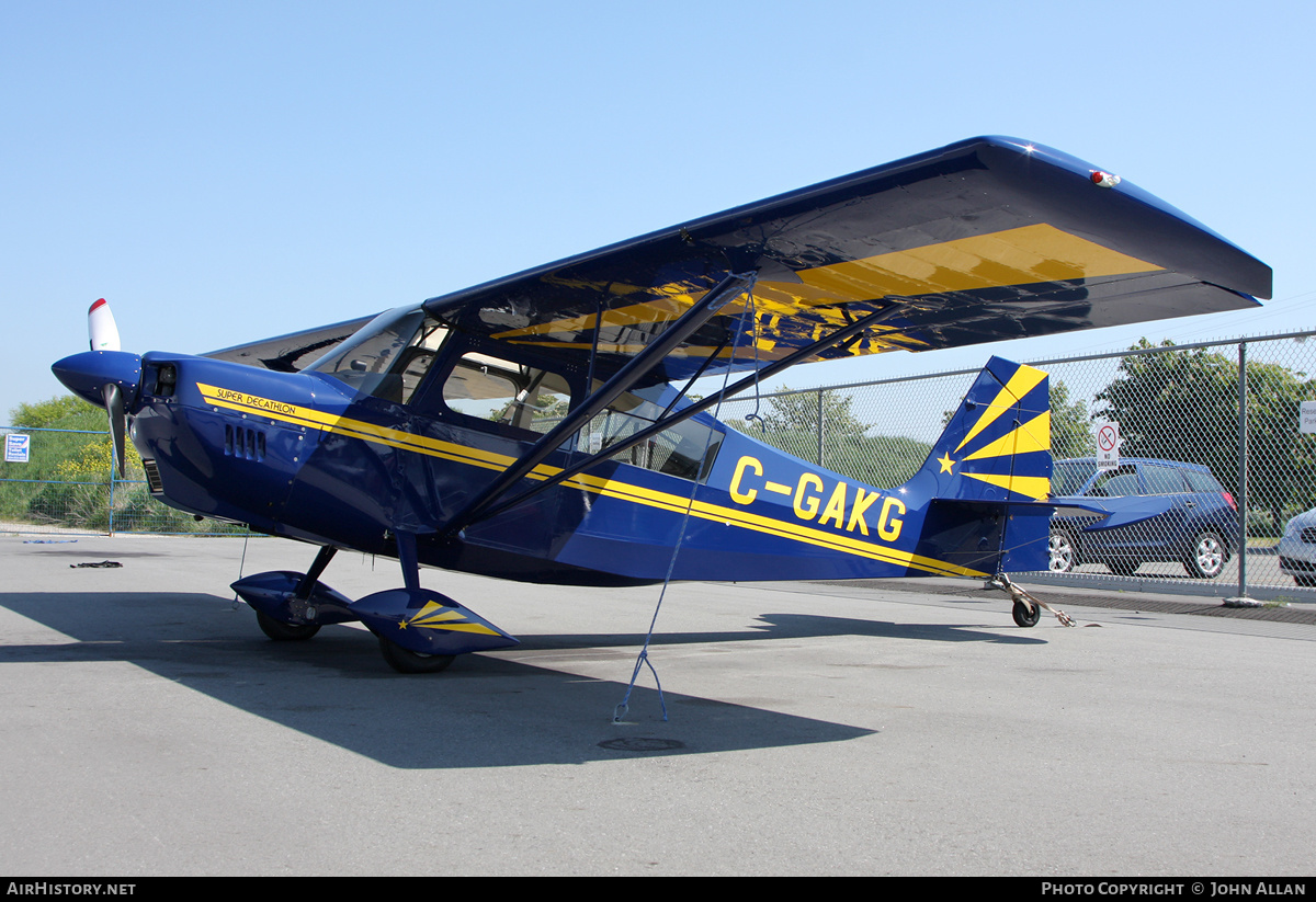 Aircraft Photo of C-GAKG | Bellanca 8KCAB Decathlon | AirHistory.net #132007