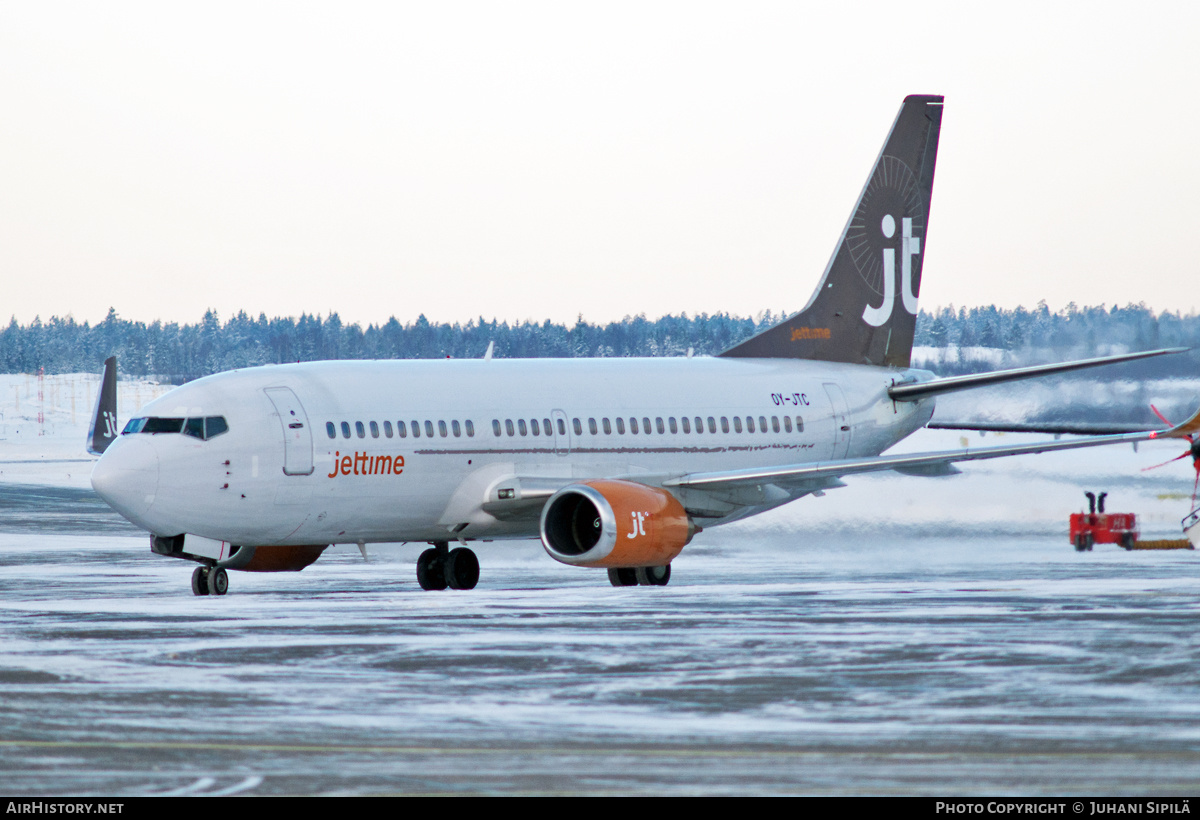 Aircraft Photo of OY-JTC | Boeing 737-3L9 | Jettime | AirHistory.net #132021