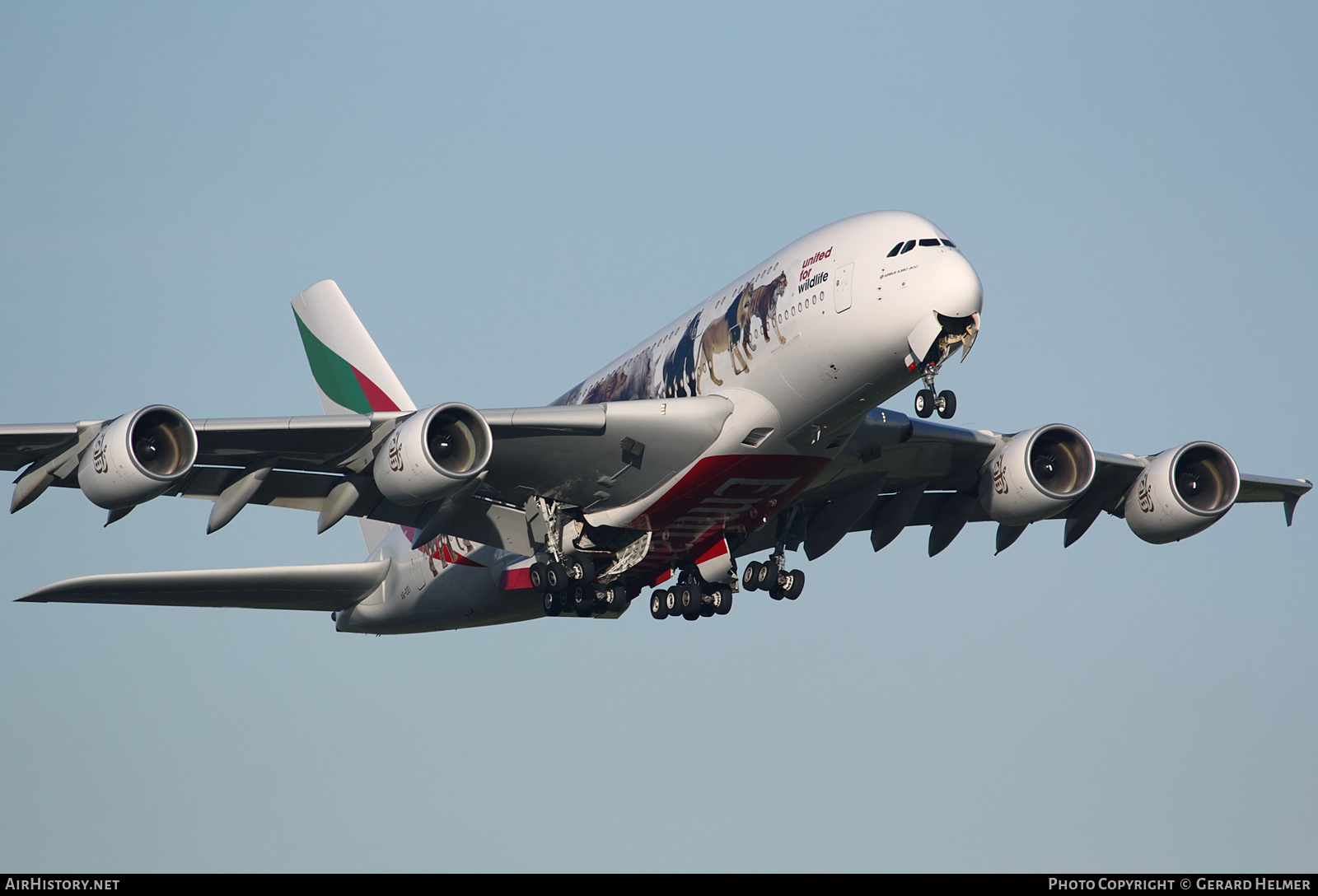 Aircraft Photo of A6-EEI | Airbus A380-861 | Emirates | AirHistory.net #132038