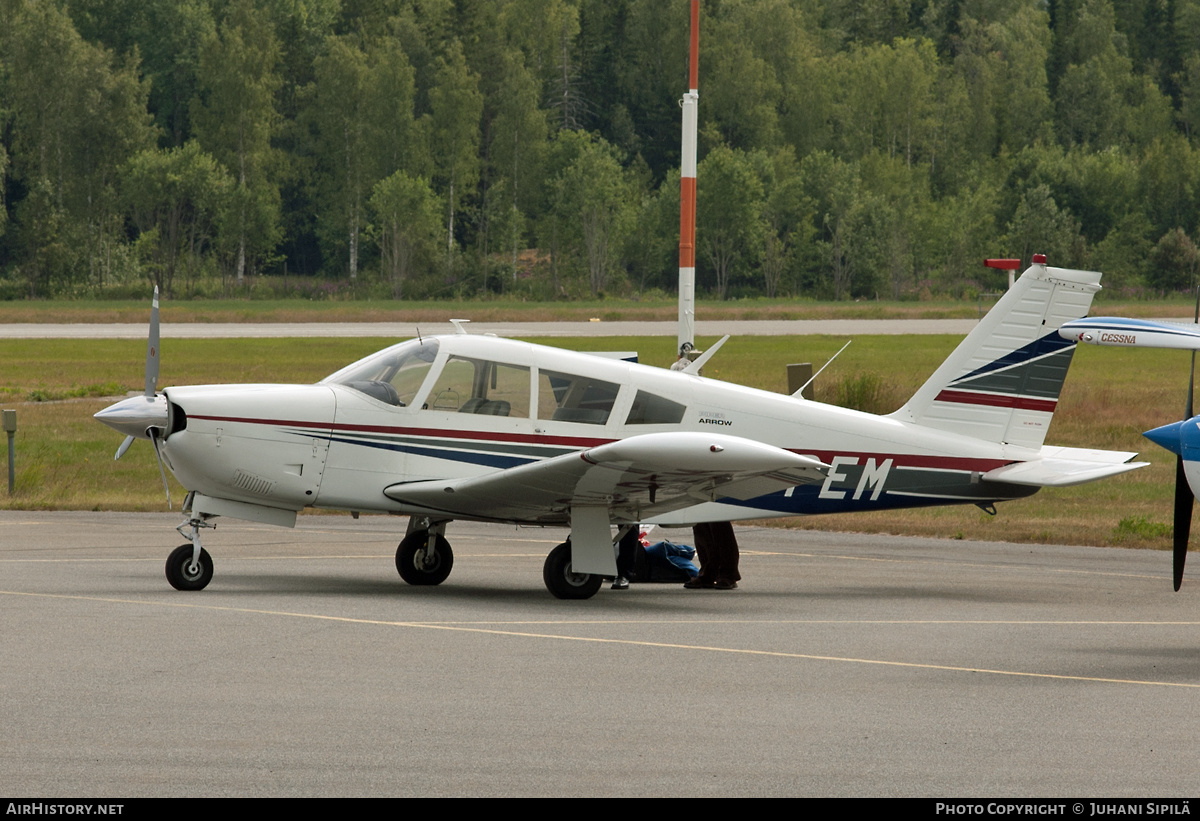 Aircraft Photo of OH-PEM | Piper PA-28R-180 Cherokee Arrow | AirHistory.net #132048