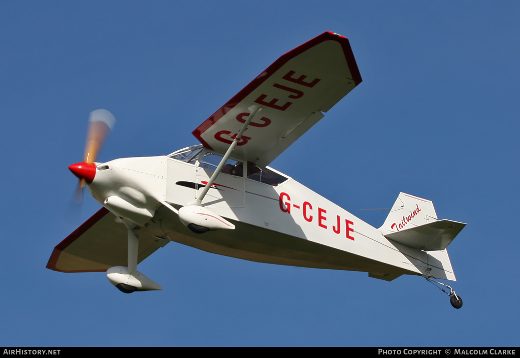 Aircraft Photo of G-CEJE | Wittman W-10 Tailwind | AirHistory.net #132079