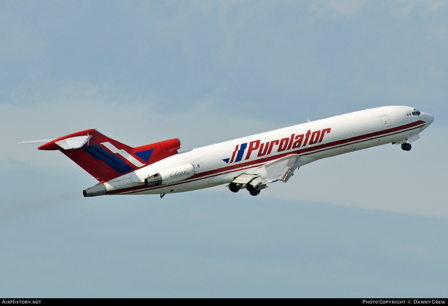 Aircraft Photo of C-GGKF | Boeing 727-223(F) | Purolator Courier | AirHistory.net #132093