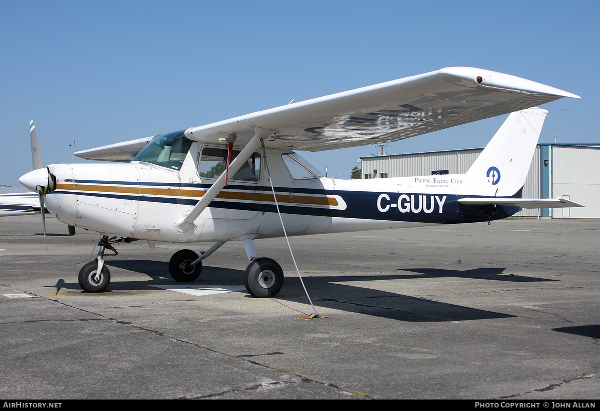 Aircraft Photo of C-GUUY | Cessna 152 | Pacific Flying Club | AirHistory.net #132124