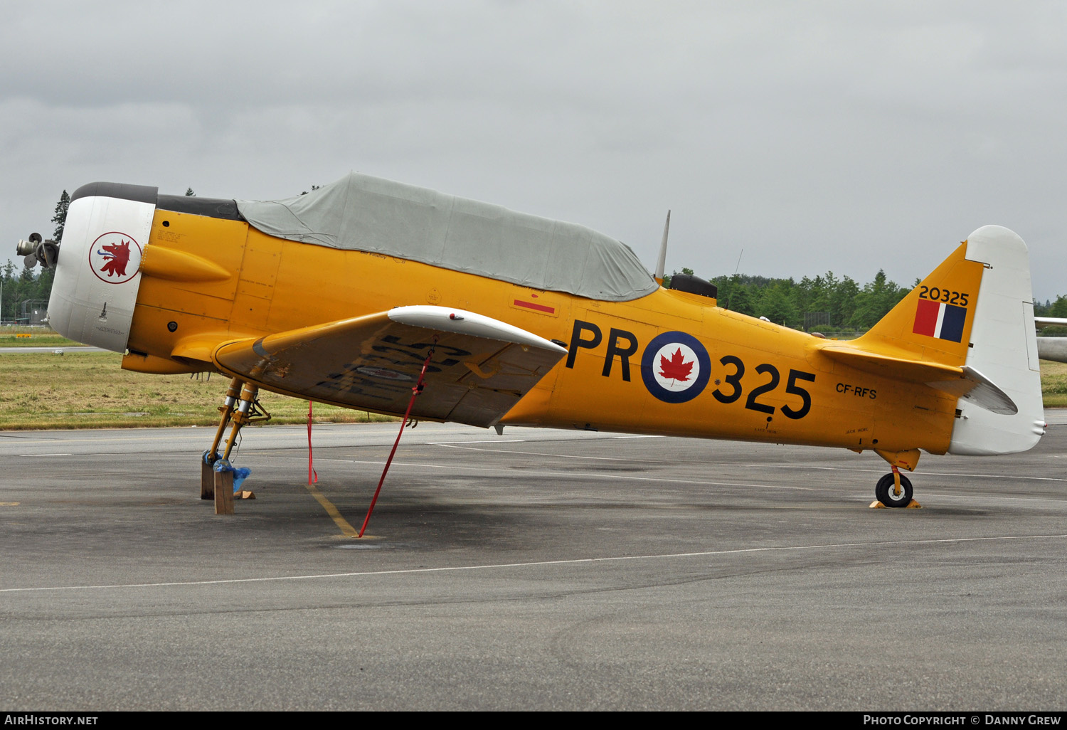 Aircraft Photo of CF-RFS / 20325 | North American T-6J Harvard Mk IV | Canada - Air Force | AirHistory.net #132135