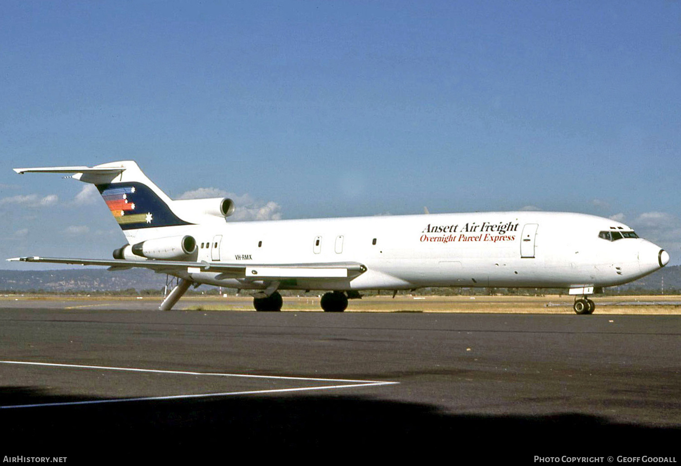 Aircraft Photo of VH-RMX | Boeing 727-277/Adv(F) | Ansett Air Freight | AirHistory.net #132164