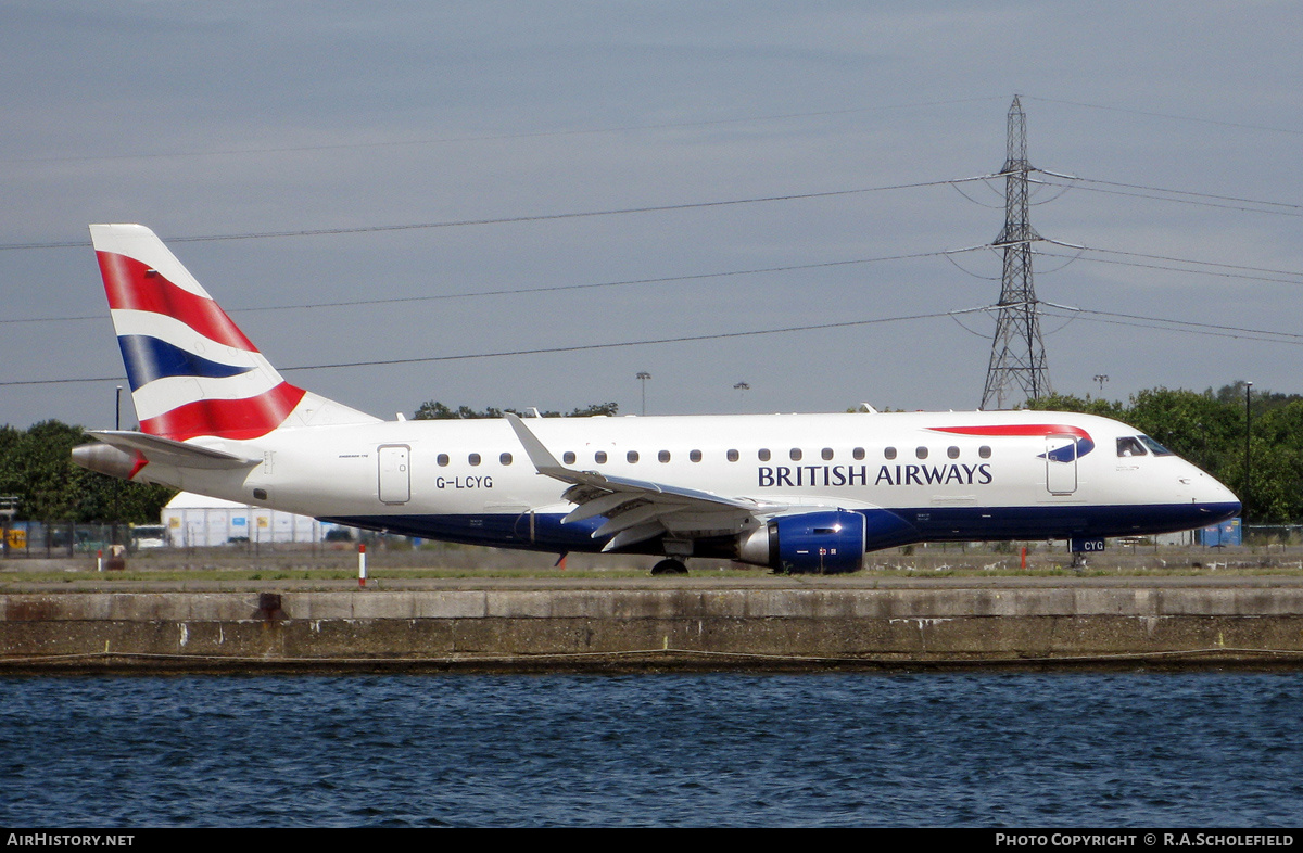 Aircraft Photo of G-LCYG | Embraer 170STD (ERJ-170-100STD) | British Airways | AirHistory.net #132175