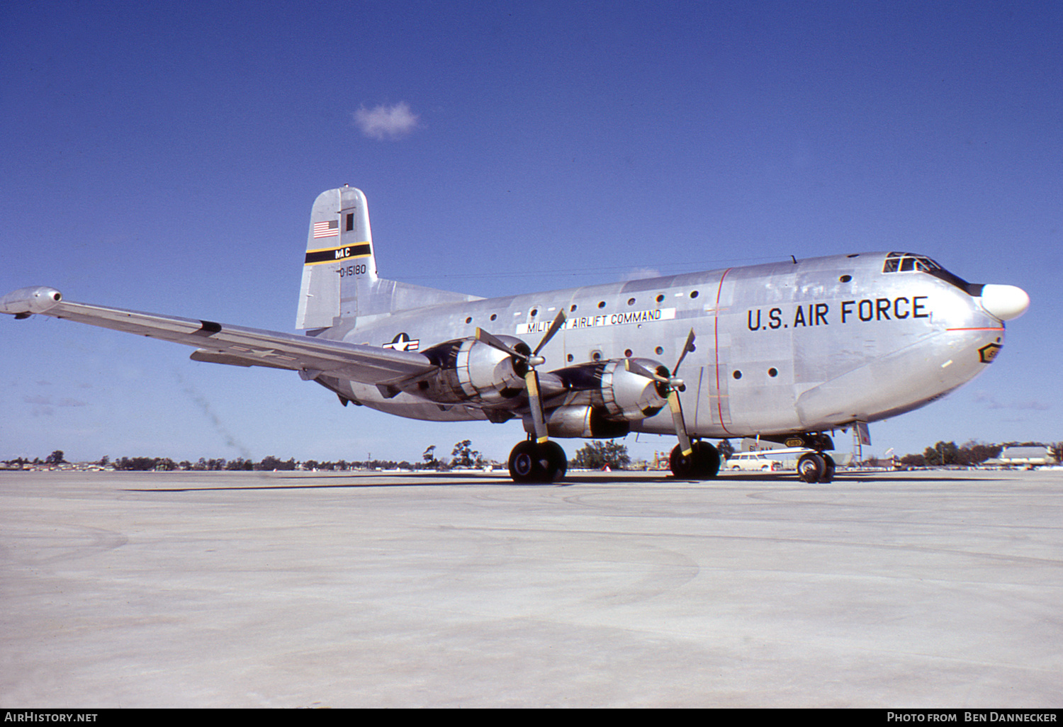 Aircraft Photo of 51-5180 / 0-15180 | Douglas C-124C Globemaster II | USA - Air Force | AirHistory.net #132187