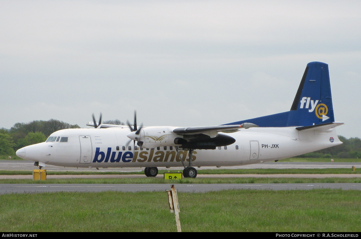 Aircraft Photo of PH-JXK | Fokker 50 | Blue Islands | AirHistory.net #132191