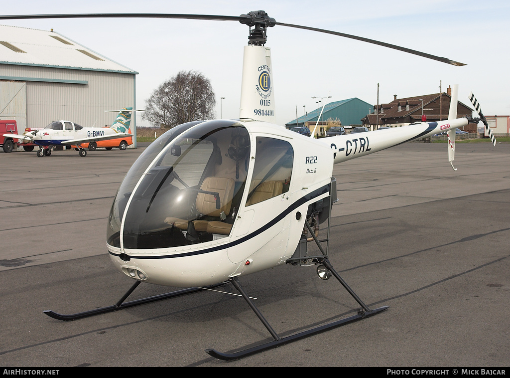 Aircraft Photo of G-CTRL | Robinson R-22 Beta II | Central Helicopters | AirHistory.net #132193