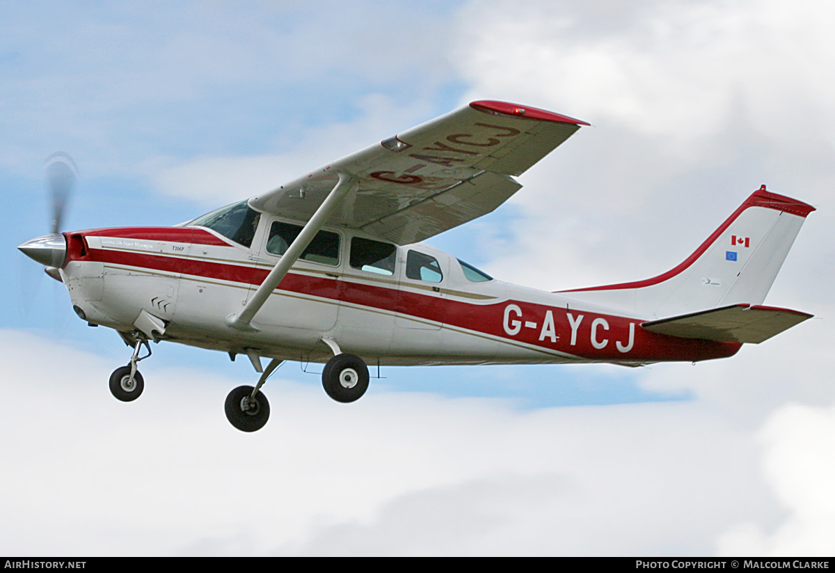 Aircraft Photo of G-AYCJ | Cessna TP206D Turbo Super Skylane | AirHistory.net #132195