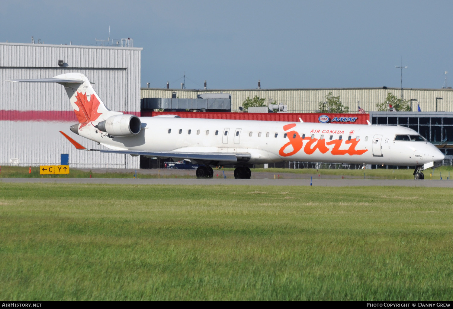 Aircraft Photo of C-FNJZ | Bombardier CRJ-900 (CL-600-2D24) | Air Canada Jazz | AirHistory.net #132203