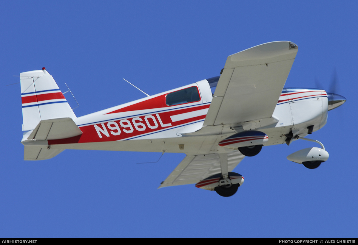 Aircraft Photo of N9960L | Grumman American AA-1B Trainer | AirHistory.net #132211