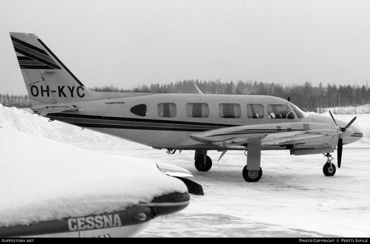 Aircraft Photo of OH-KYC | Piper PA-31-350 Chieftain | AirHistory.net #132213