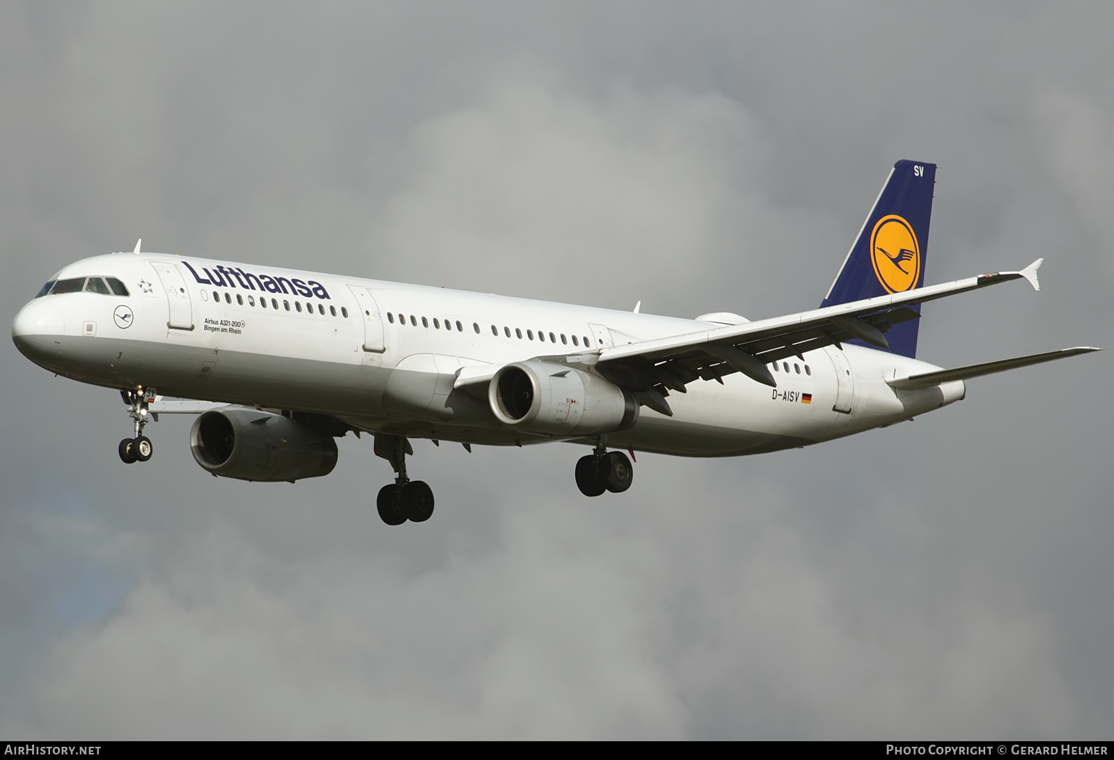 Aircraft Photo of D-AISV | Airbus A321-231 | Lufthansa | AirHistory.net #132225