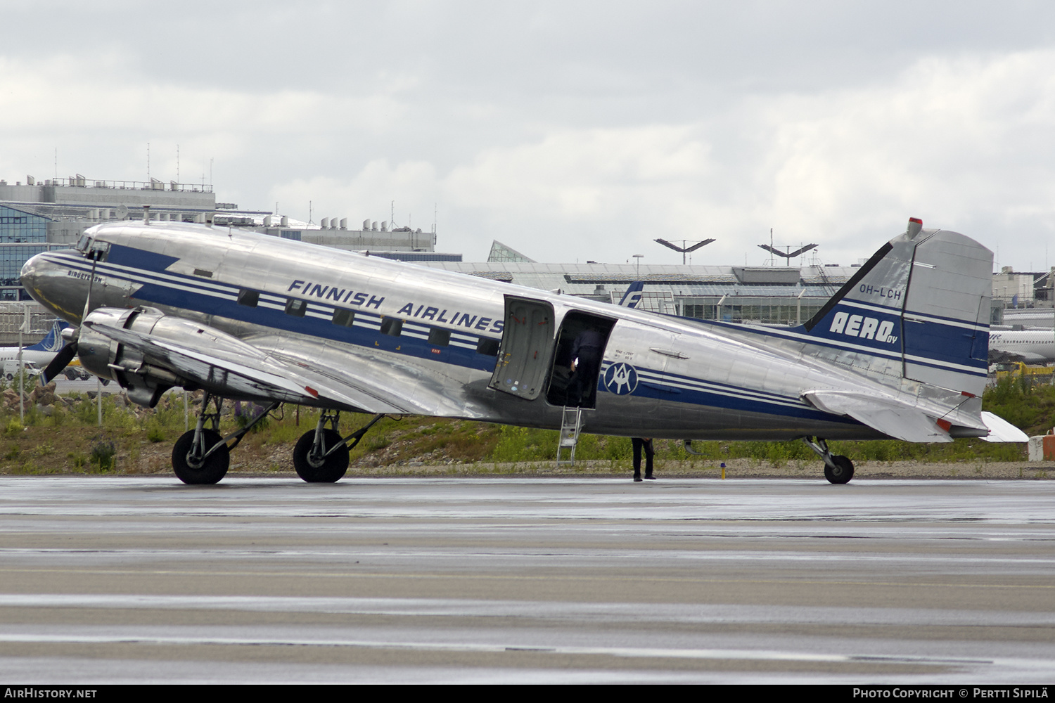 Aircraft Photo of OH-LCH | Douglas DC-3(CF) | Airveteran | Aero - Finnish Airlines | AirHistory.net #132241