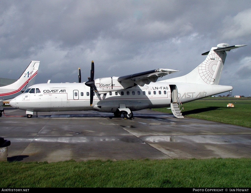 Aircraft Photo of LN-FAO | ATR ATR-42-300 | Coast Air | AirHistory.net #132259