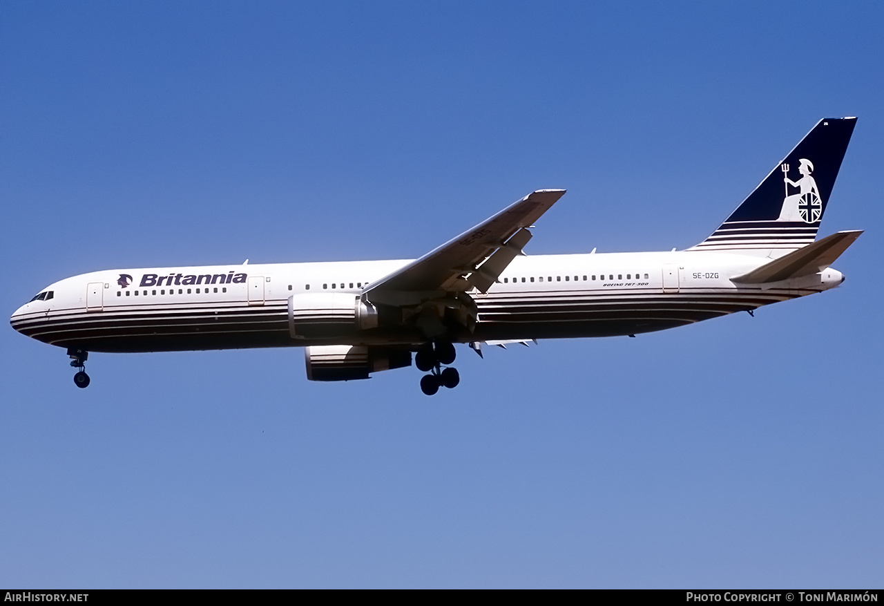 Aircraft Photo of SE-DZG | Boeing 767-304/ER | Britannia Nordic | AirHistory.net #132271