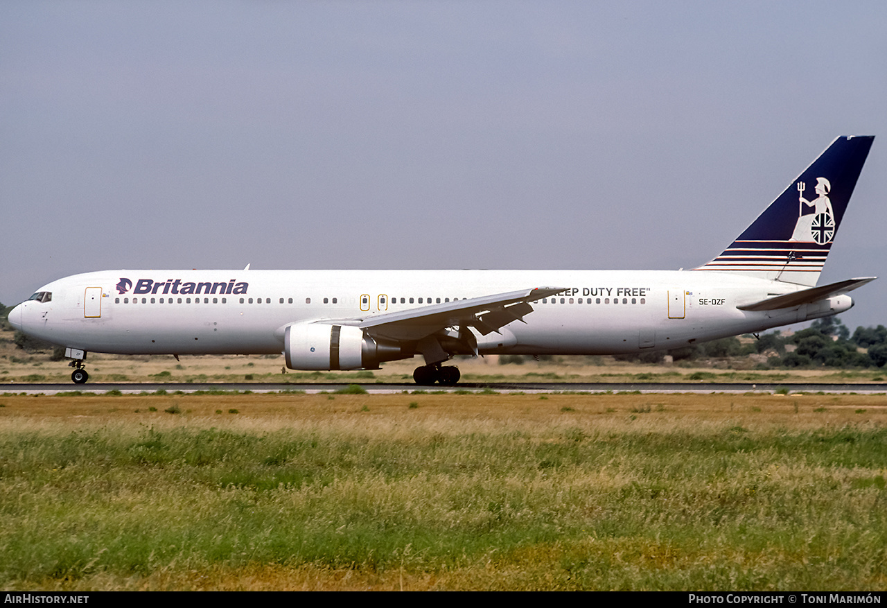 Aircraft Photo of SE-DZF | Boeing 767-3S1/ER | Britannia Nordic | AirHistory.net #132274