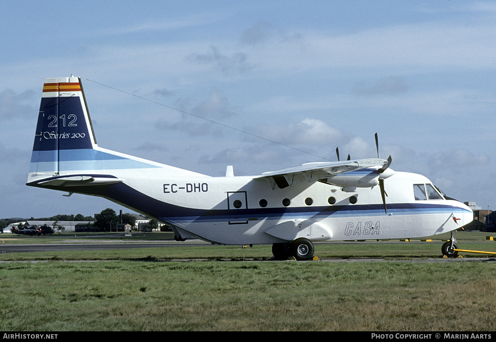 Aircraft Photo of EC-DHO | CASA C-212-200 Aviocar | CASA - Construcciones Aeronáuticas | AirHistory.net #132284
