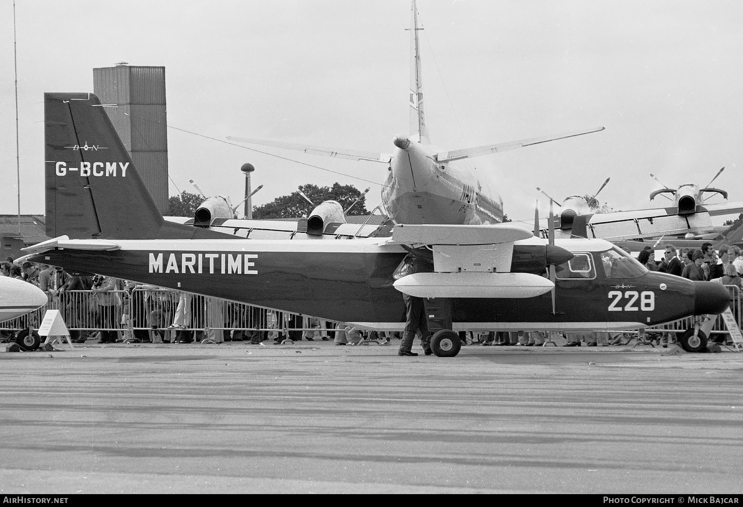 Aircraft Photo of G-BCMY | Britten-Norman BN-2A-21 Maritime Defender | AirHistory.net #132295
