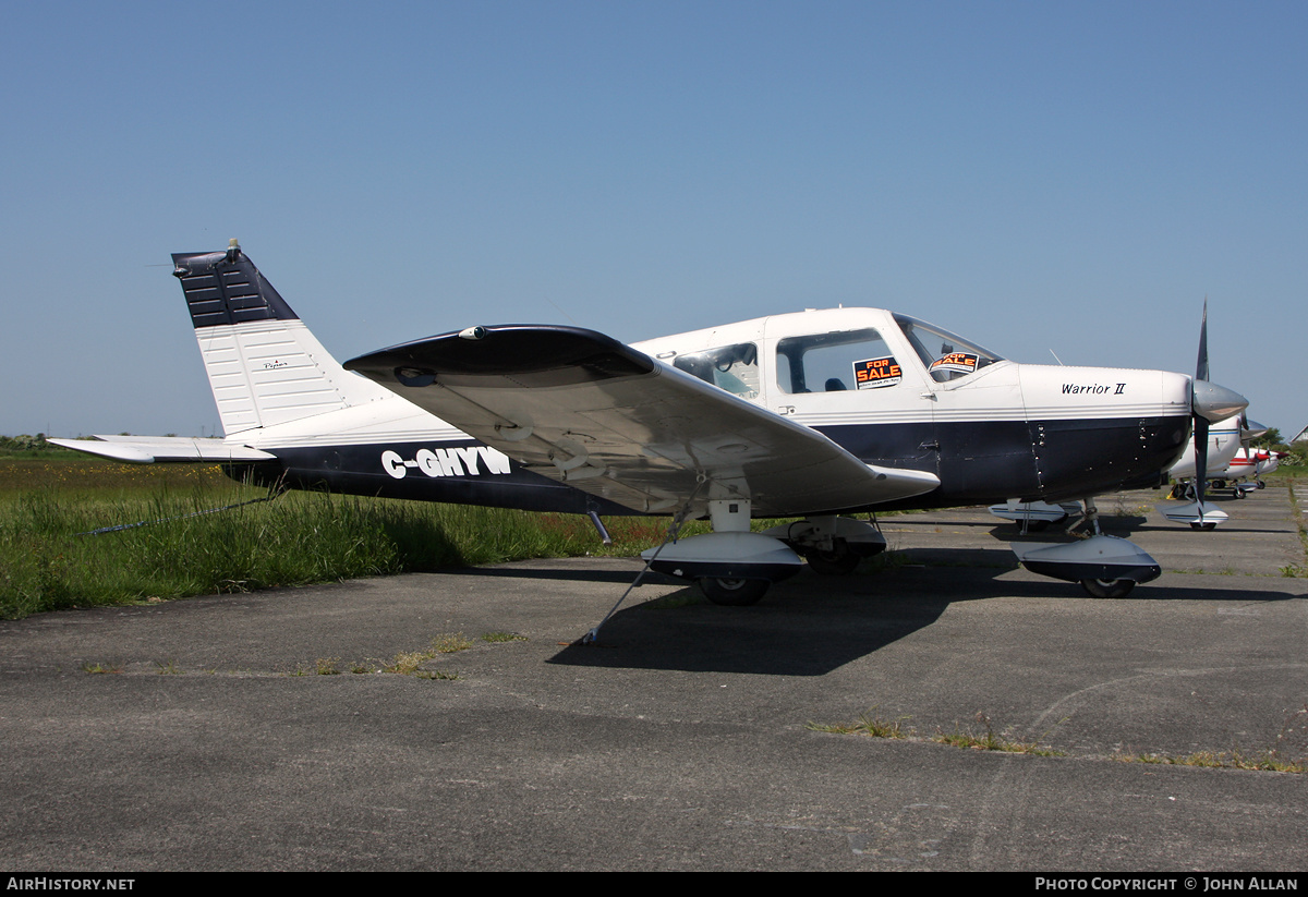 Aircraft Photo of C-GHYW | Piper PA-28-151 Cherokee Warrior | AirHistory.net #132314