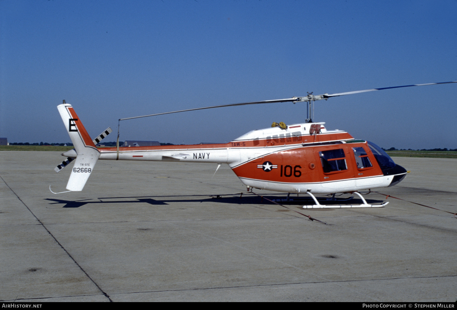 Aircraft Photo of 162668 / 62668 | Bell TH-57C SeaRanger (206B-3) | USA - Navy | AirHistory.net #132320