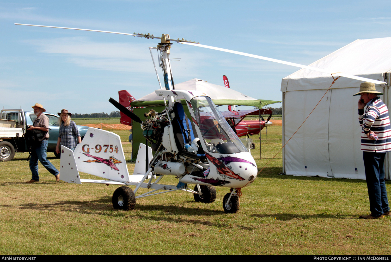 Aircraft Photo of G-9754 | Sport Copter Vortex M912 | AirHistory.net #132326