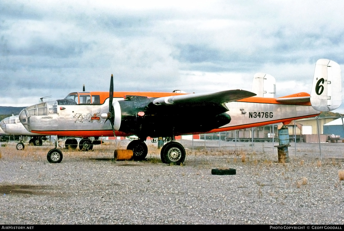 Aircraft Photo of N3476G | North American TB-25N Mitchell | AirHistory.net #132333