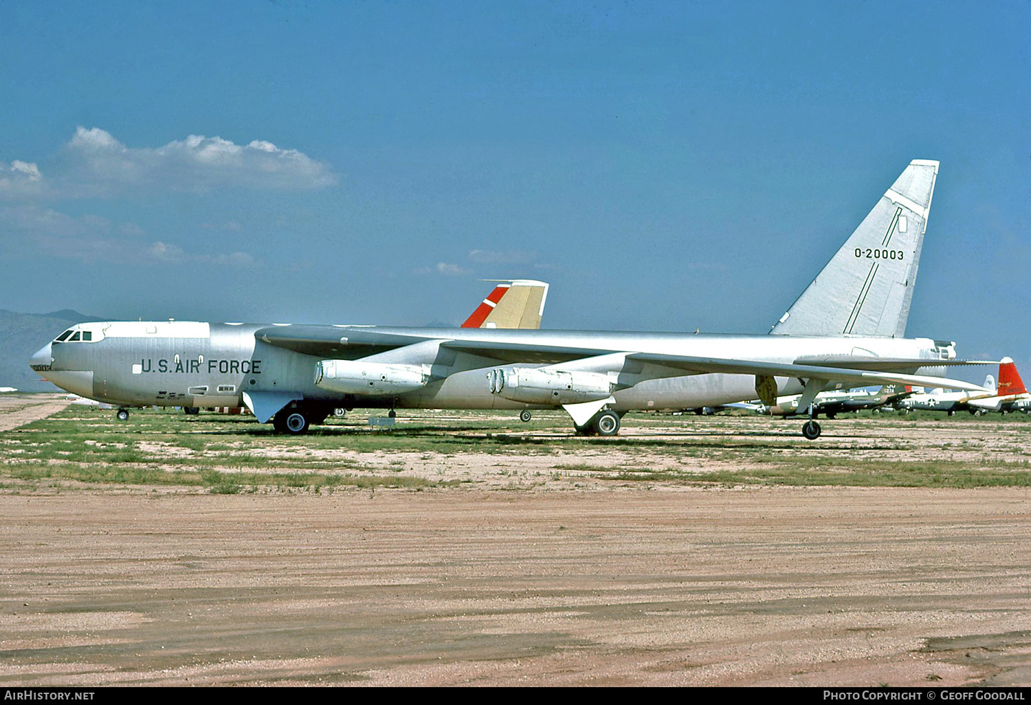 Aircraft Photo of 52-003 / 0-20003 | Boeing NB-52A Stratofortress | USA - Air Force | AirHistory.net #132334