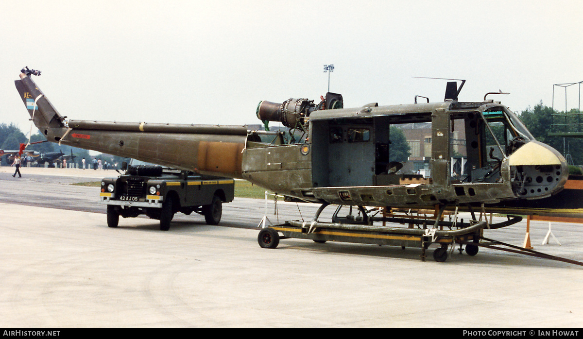 Aircraft Photo of AE-413 | Bell UH-1H Iroquois | Argentina - Army | AirHistory.net #132353