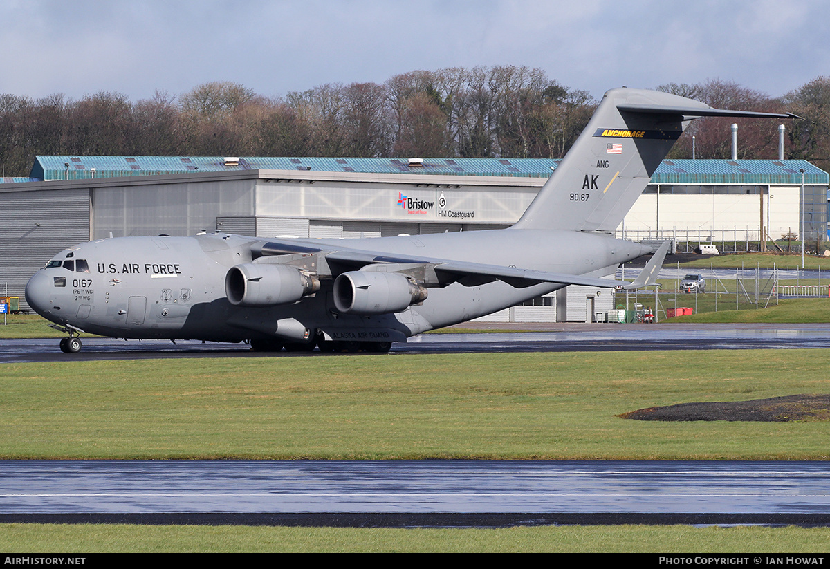 Aircraft Photo of 99-0167 / 90167 | Boeing C-17A Globemaster III | USA - Air Force | AirHistory.net #132372