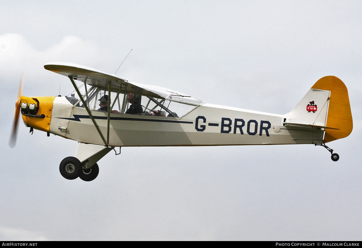 Aircraft Photo of G-BROR | Piper J-3C-65 Cub | AirHistory.net #132376