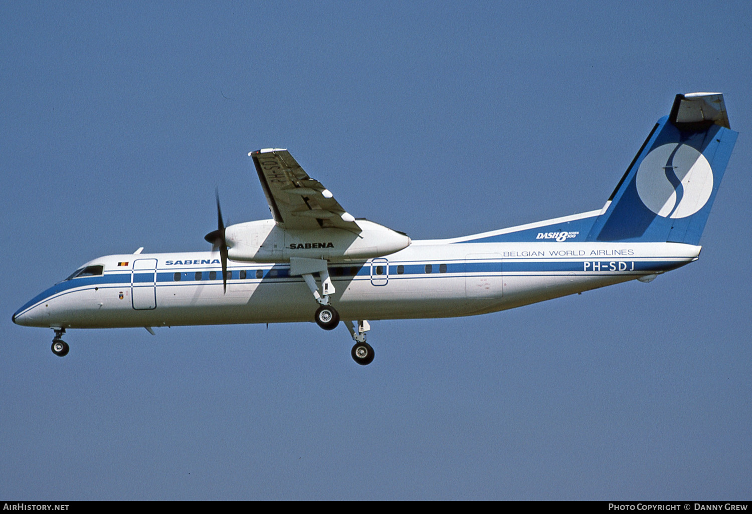 Aircraft Photo of PH-SDJ | De Havilland Canada DHC-8-311A Dash 8 | Sabena | AirHistory.net #132382