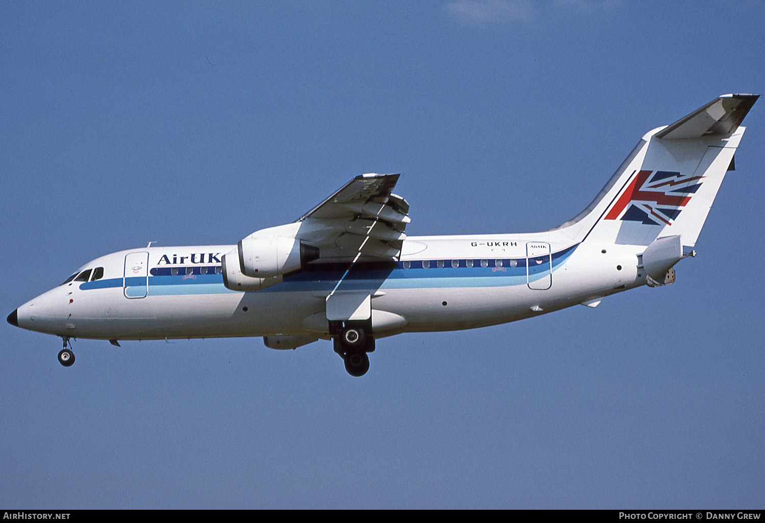 Aircraft Photo of G-UKRH | British Aerospace BAe-146-200A | Air UK | AirHistory.net #132414