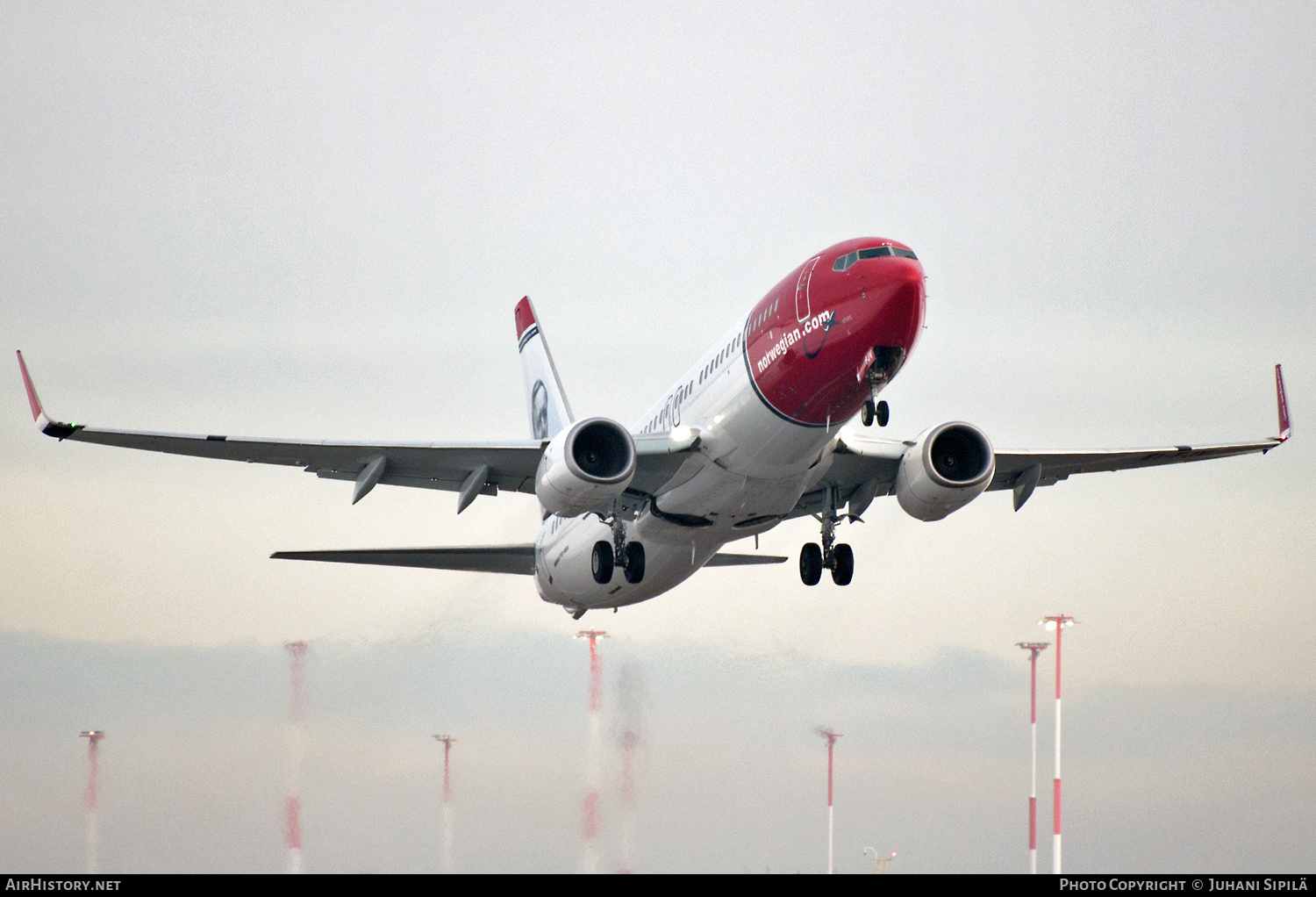 Aircraft Photo of EI-FJV | Boeing 737-8JP | Norwegian | AirHistory.net #132445