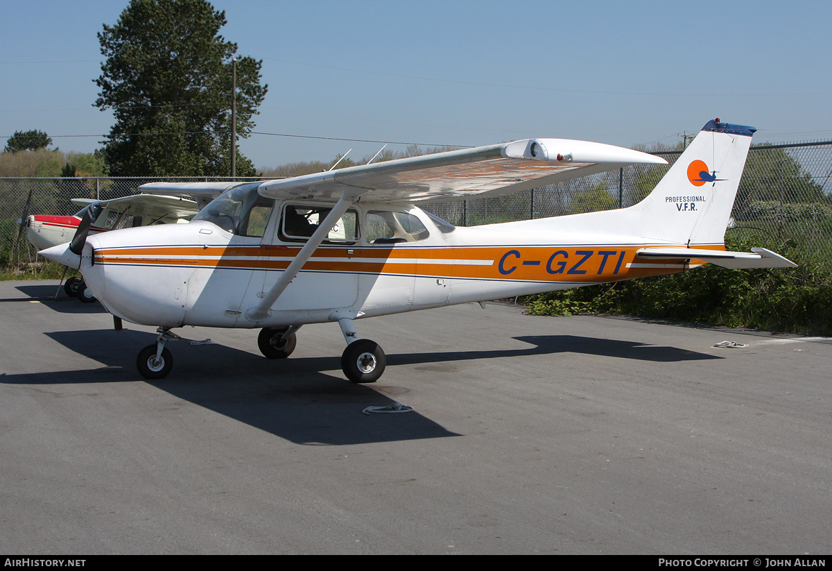 Aircraft Photo of C-GZTI | Cessna 172N Skyhawk | Pacific Professional Flight Centre | AirHistory.net #132449