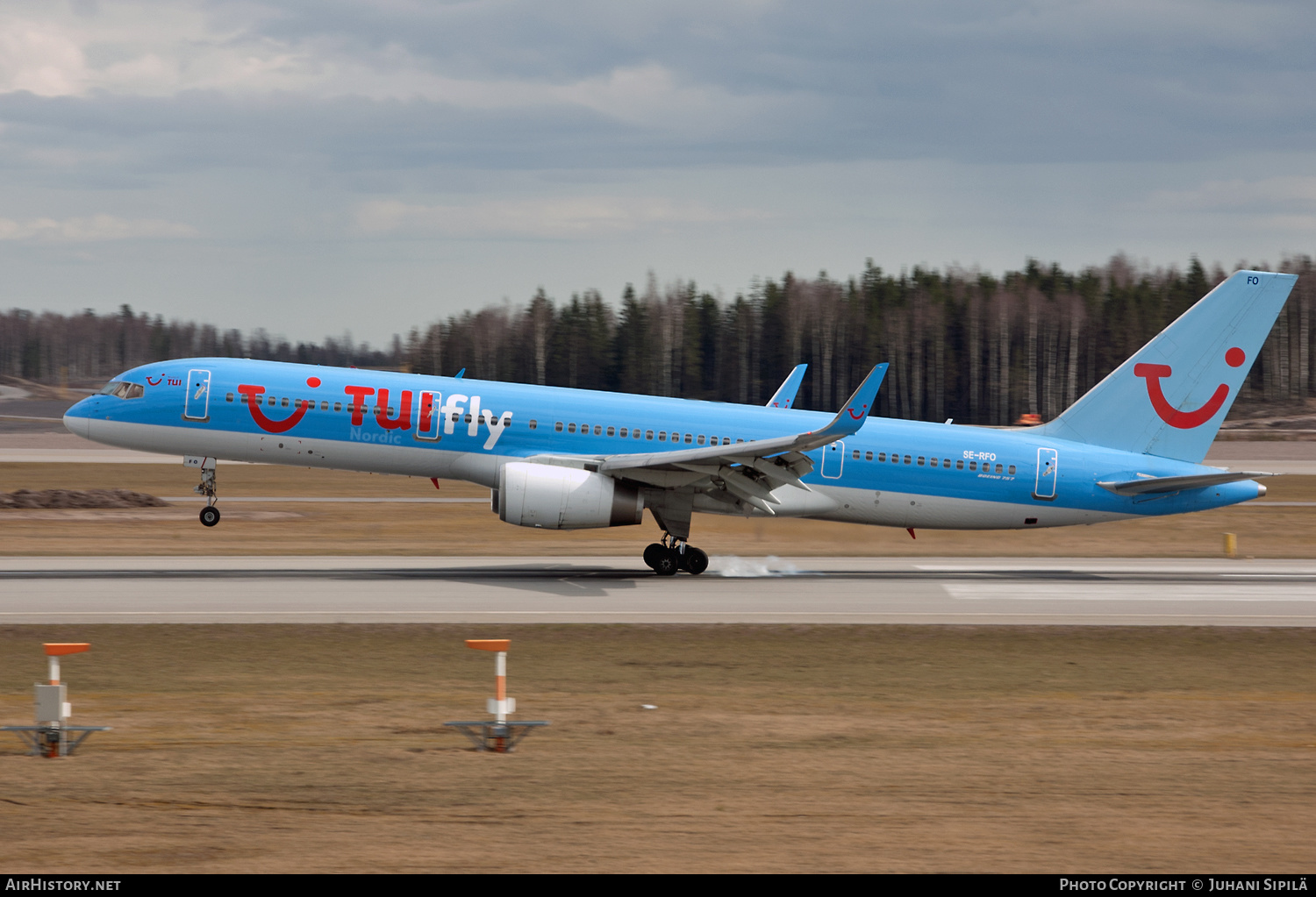Aircraft Photo of SE-RFO | Boeing 757-204 | TUIfly Nordic | AirHistory.net #132473