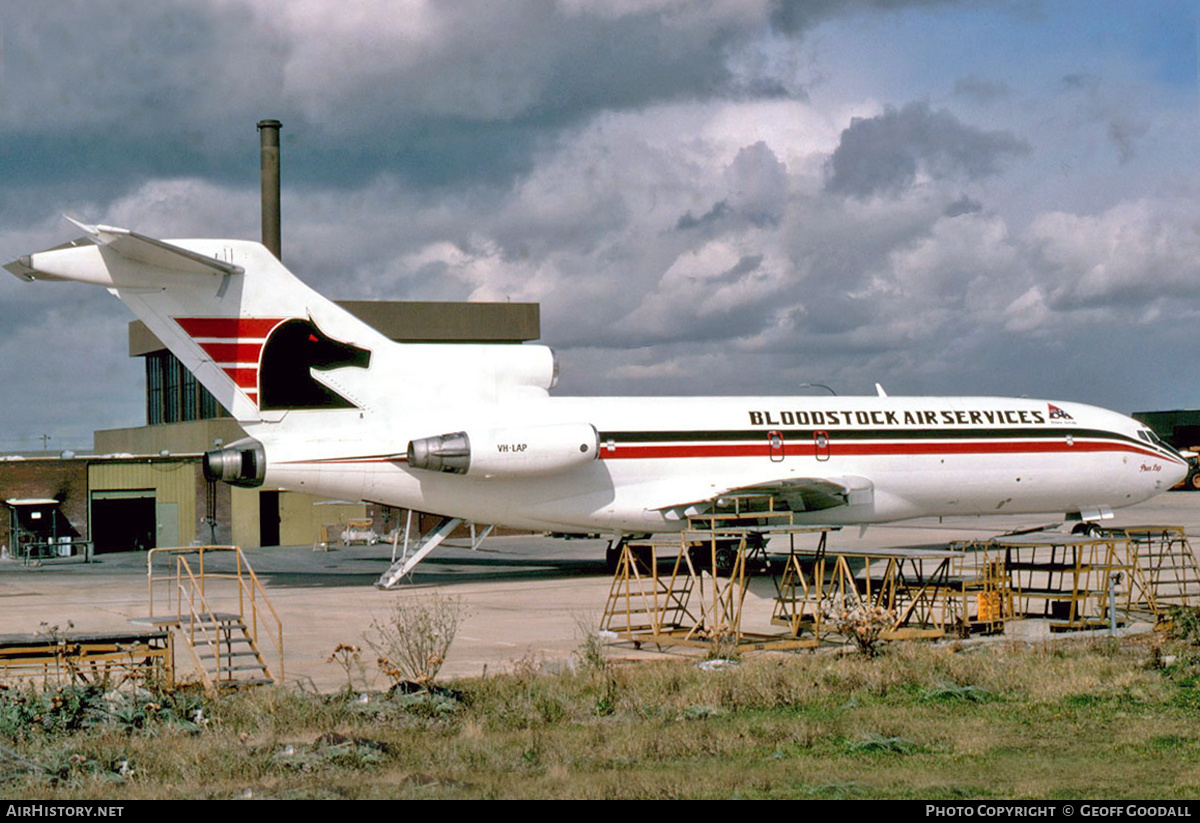 Aircraft Photo of VH-LAP | Boeing 727-25(F) | Bloodstock Air Services | AirHistory.net #132498