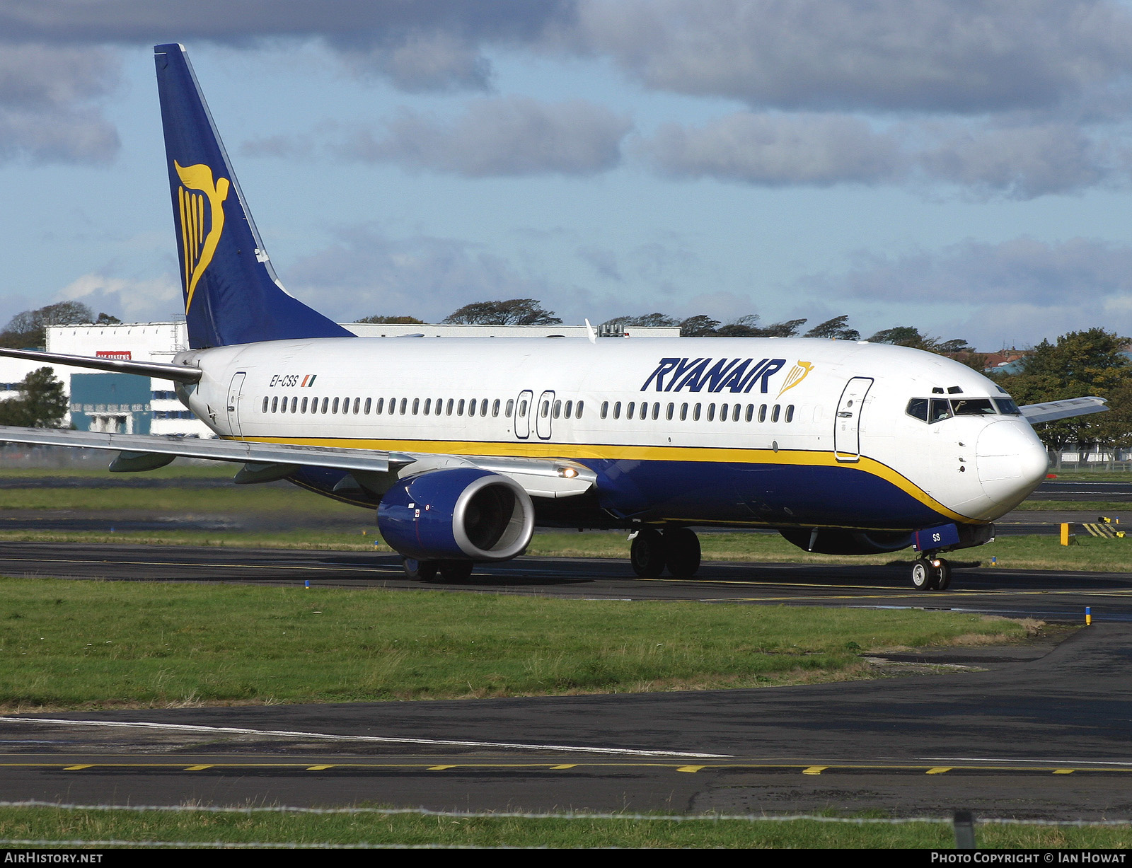 Aircraft Photo of EI-CSS | Boeing 737-8AS | Ryanair | AirHistory.net #132505