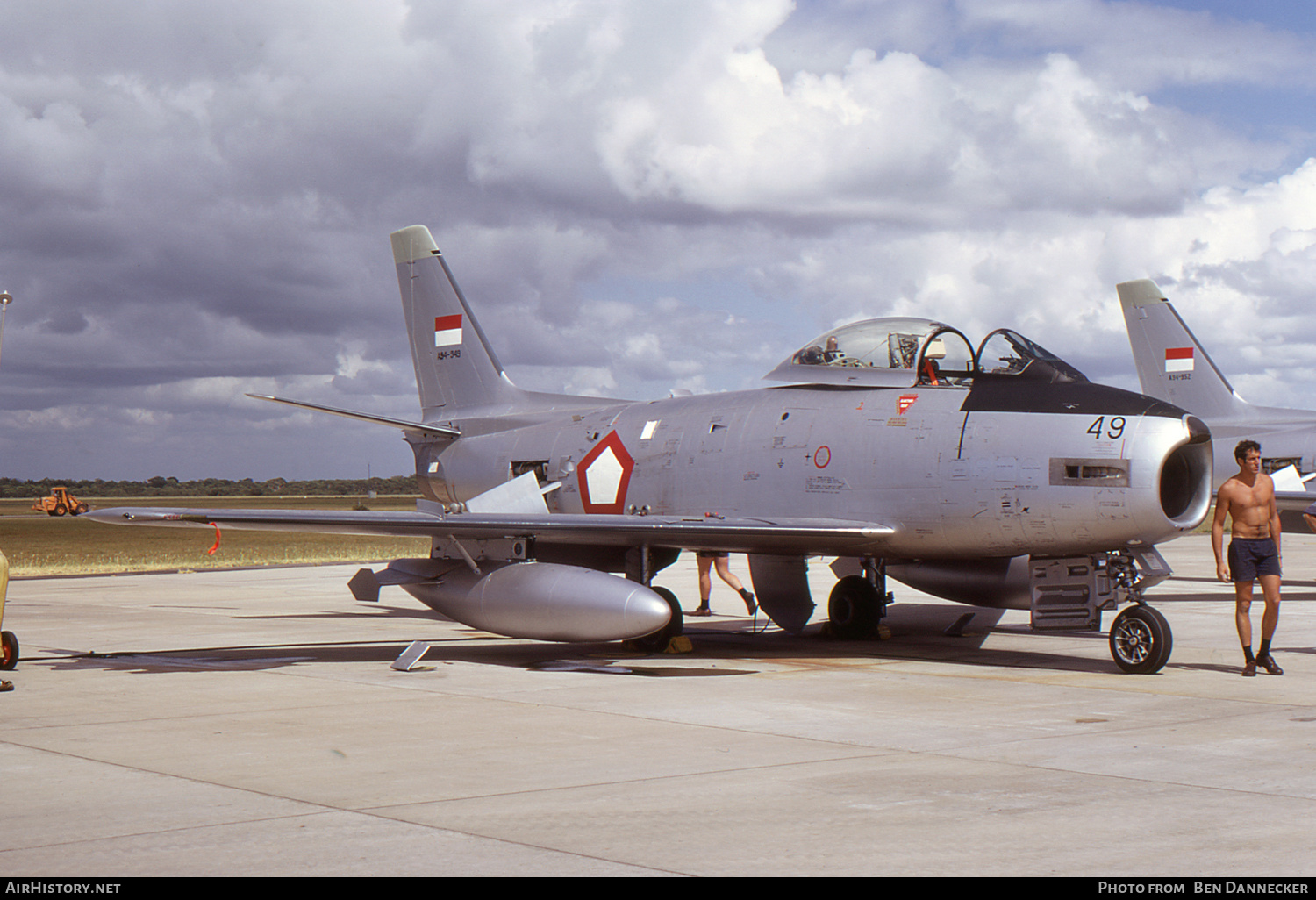 Aircraft Photo of A94-949 | Commonwealth CA-27 Sabre Mk32 | Indonesia - Air Force | AirHistory.net #132508