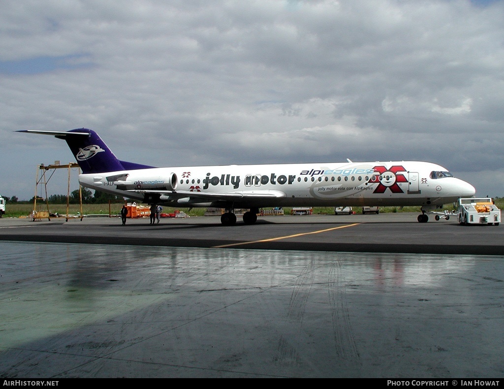 Aircraft Photo of I-ALPW | Fokker 100 (F28-0100) | Alpi Eagles | AirHistory.net #132514