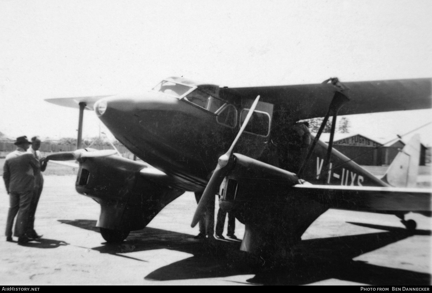 Aircraft Photo of VH-UXS | De Havilland D.H. 90 Dragonfly | AirHistory.net #132531
