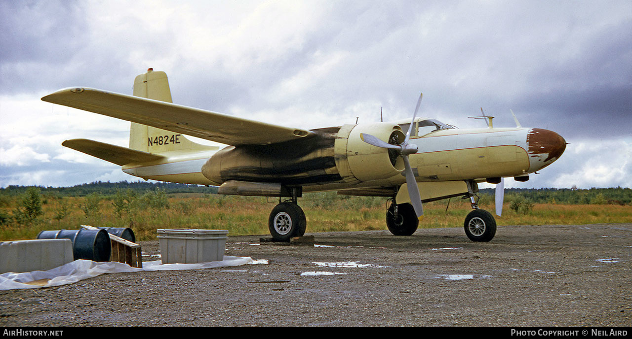 Aircraft Photo of N4824E | Douglas A-26B Invader | AirHistory.net #132540