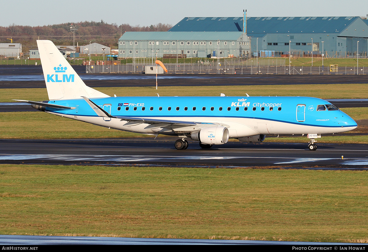 Aircraft Photo of PH-EXO | Embraer 175STD (ERJ-170-200STD) | KLM Cityhopper | AirHistory.net #132556