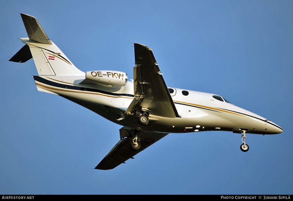 Aircraft Photo of OE-FKW | Raytheon 390 Premier I | AirHistory.net #132567